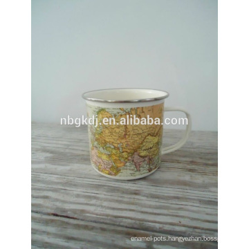 juice canned drink enamel cup/mug